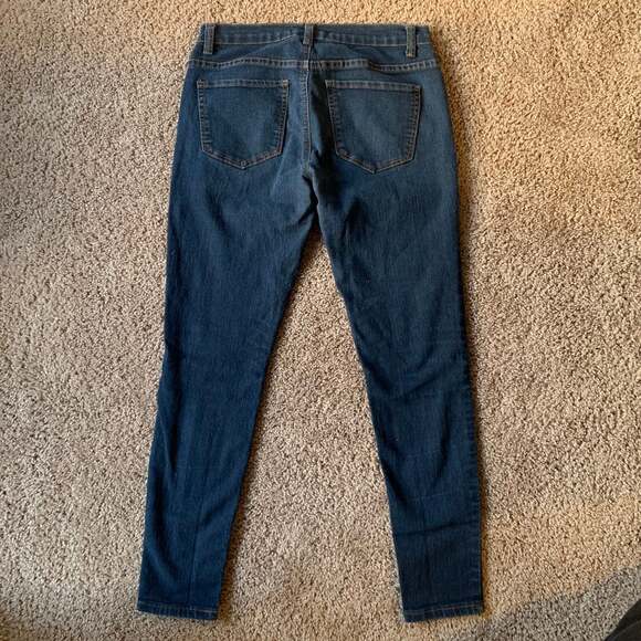 Dark blue Denim Forever21 Skinny Jeans - Picture 3 of 6